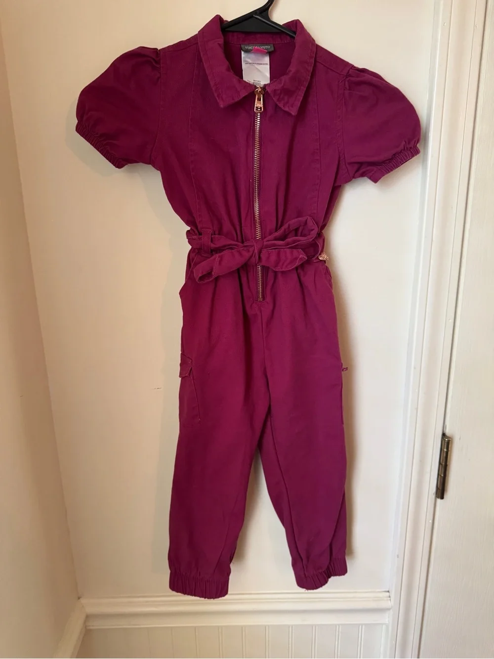Vince Camuto Deep Magenta Girls'‎ Jumpsuit Size 3T